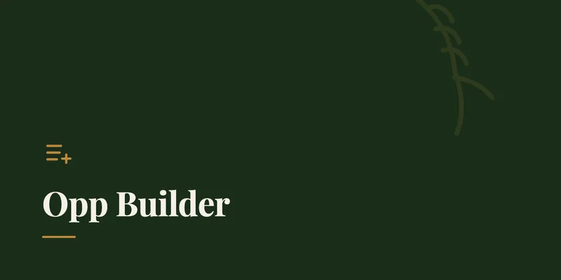 Opp Builder